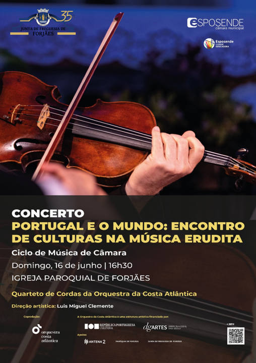 Concerto “PORTUGAL e o MUNDO: Encontro de Culturas na Música Erudita” – dia 16